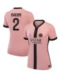 Paris Saint-Germain Achraf Hakimi #2 Alternativní Dres pro Dámské 2024-25 Krátký Rukáv